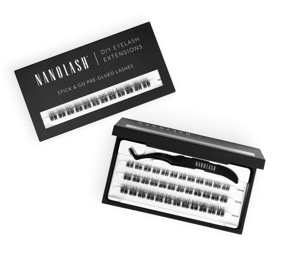 nanolash pre glued eyelashes