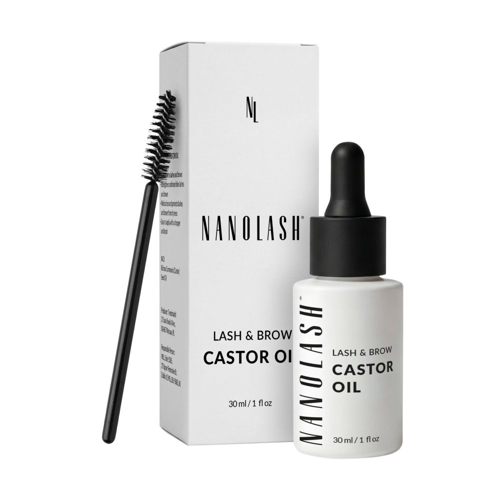 castor oil on eyelashes nanolash