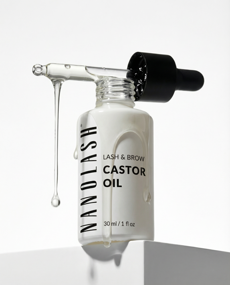 castor oil for lashes nanolash