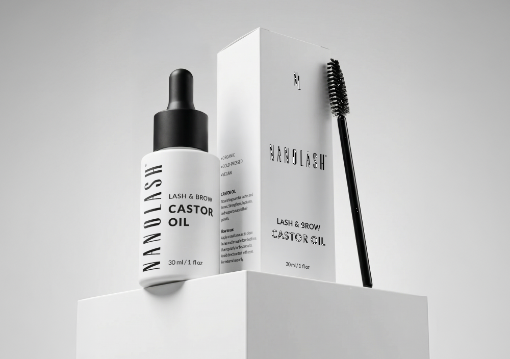 nanolash castor eyelash oil